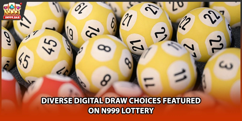 Diverse digital draw choices featured on n999 Lottery