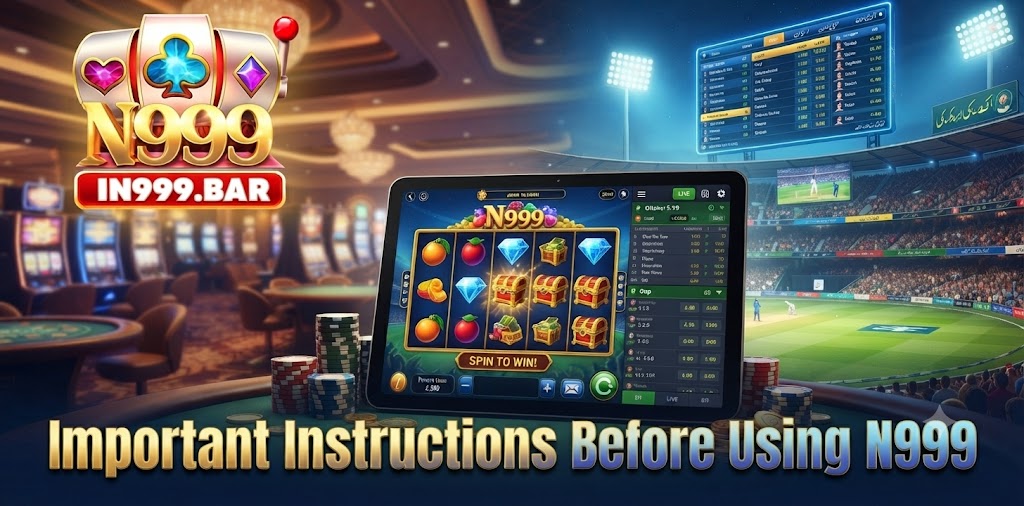 Important Instructions Before Using N999