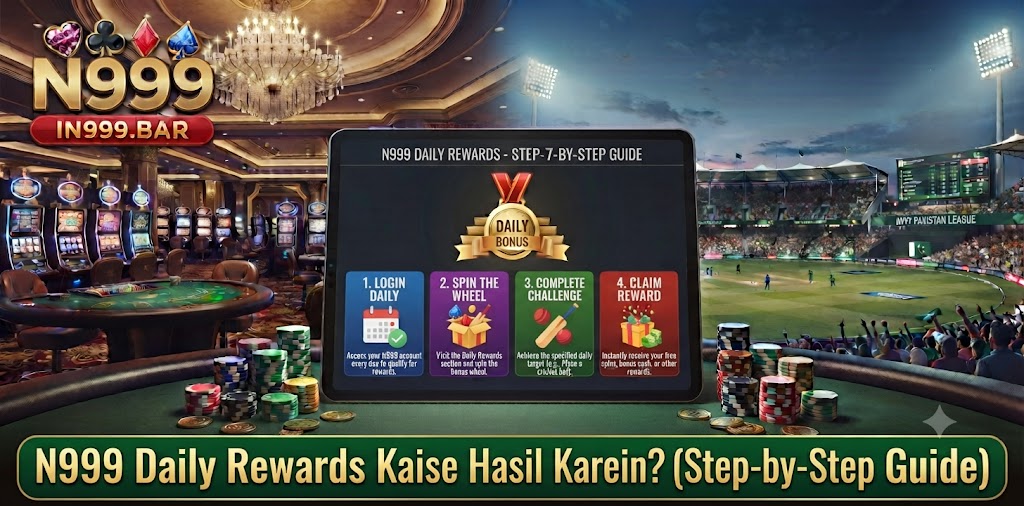 N999 Daily Rewards Kaise Hasil Karein? (Step-by-Step Guide)