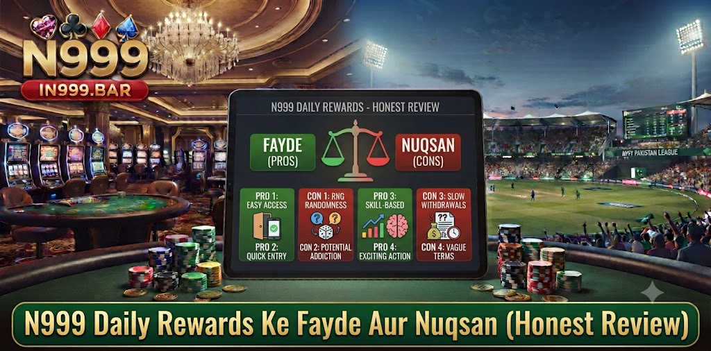 N999 Daily Rewards Ke Fayde Aur Nuqsan (Honest Review)