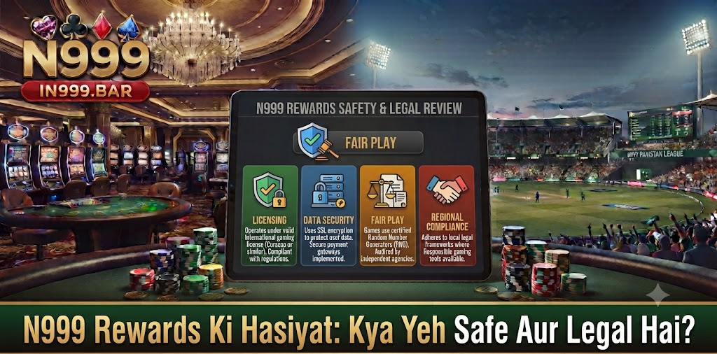 N999 Rewards Ki Hasiyat: Kya Yeh Safe Aur Legal Hai?