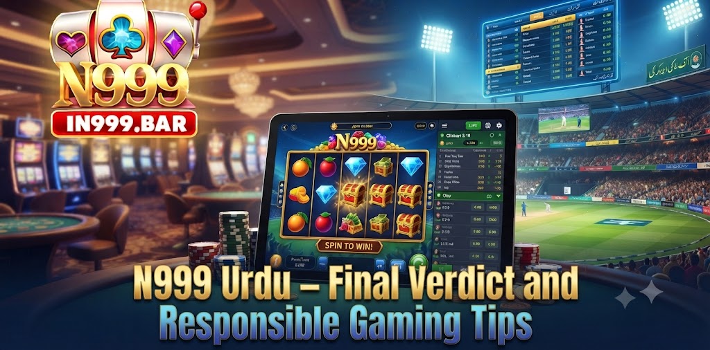 N999 Urdu – Final Verdict and Responsible Gaming Tips