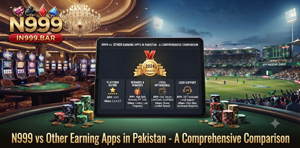 N999 vs Doosre Earning Apps in Pakistan – Kya Ye Behtar Hai